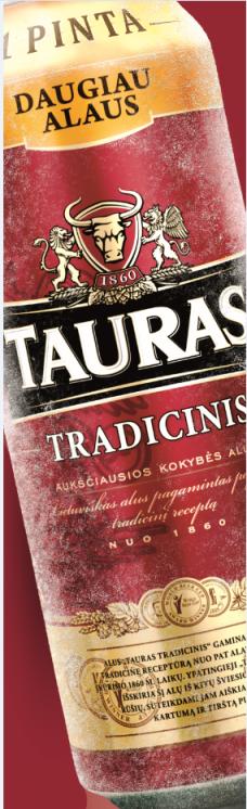 Prekės ženklas: PINTA DAUGIAU ALAUS TAURAS TRADICINIS